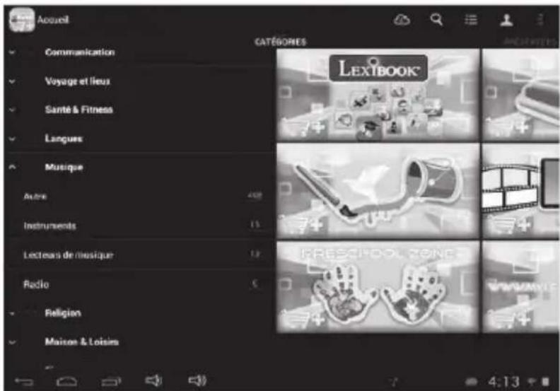 LEXIBOOK Ultra 2 - - Rechercher des applications sur le Lexibook® Market Premium - 1
