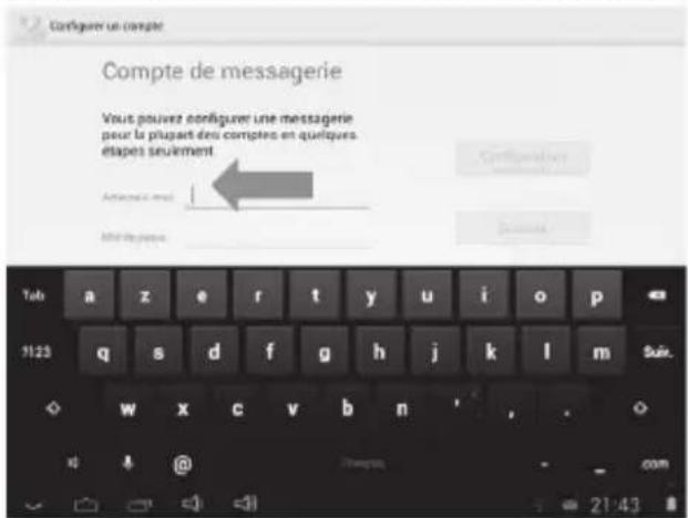 LEXIBOOK Ultra 2 - Faire apparaitre le clavier - 1