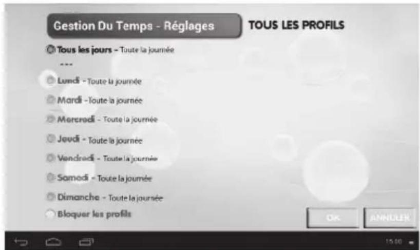 LEXIBOOK Ultra 2 - Comment configurer la gestion du temps - 4