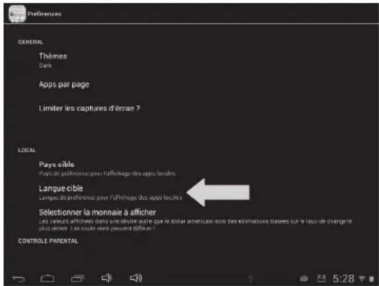 LEXIBOOK Ultra 2 - - Changer la langue du Lexibook® Market Premium - 2