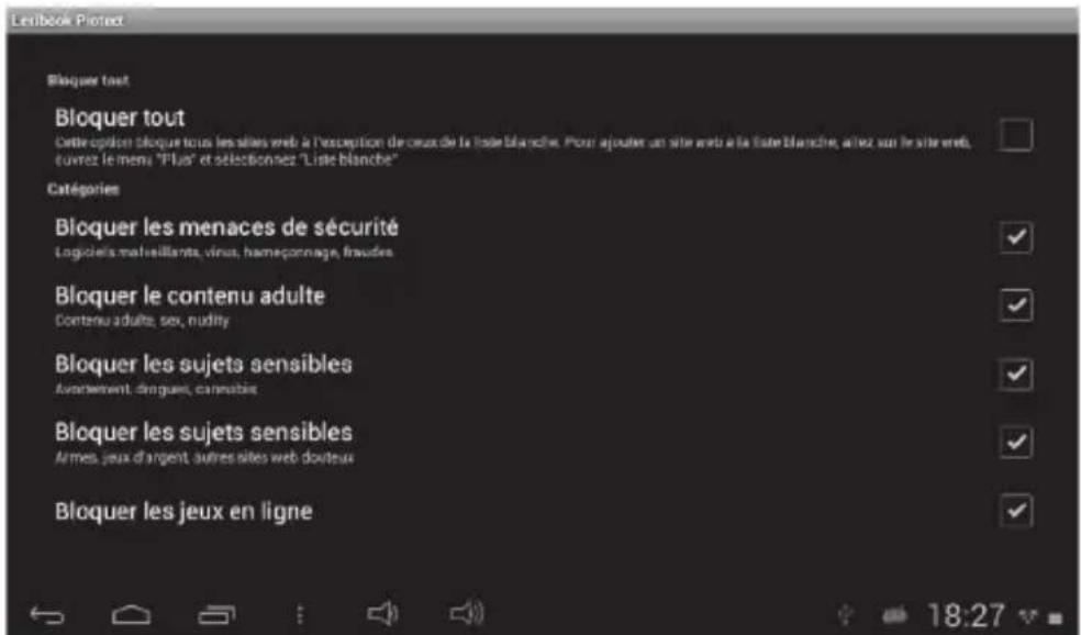 LEXIBOOK Ultra 2 - Le navigate internet Lexibook® Protect - 11