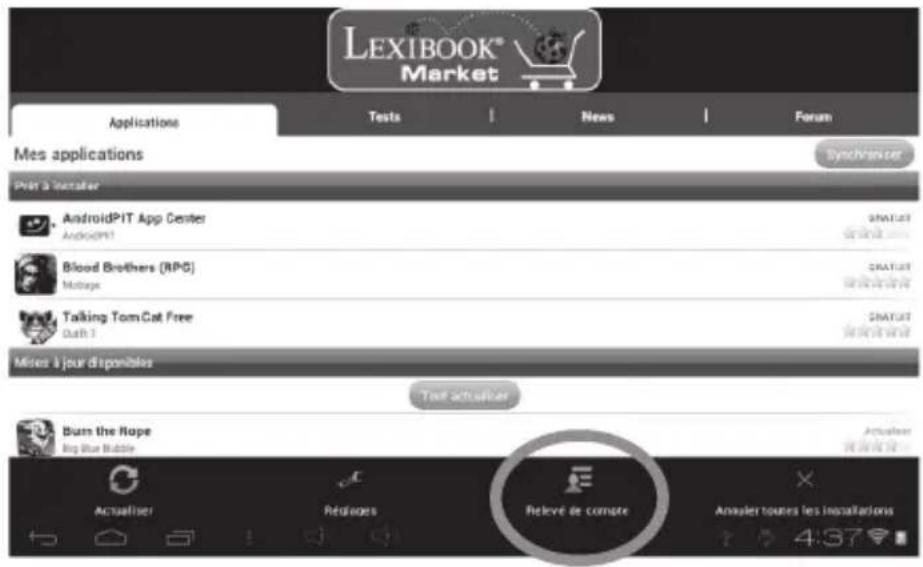 LEXIBOOK Ultra 2 - - Creer un compte Lexibook® Market - 2