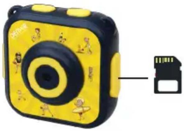 DENVER ACT1303 - 1.Caricare la batteria al litio integrata - 2