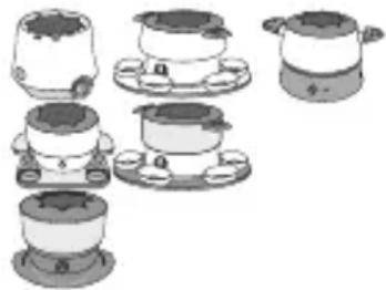 TEFAL Simply Contact - FONDUES A L'HUILE : conseils de sécurité, d'utilisation, d'entretien et de nettoyage spécifiques à cette fonction : - 1