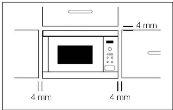AEG MBE2658SM - Installing the appliance - 1