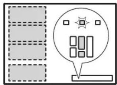 AEG IKE84471XB - FlexiBridge Λειτουργία Μεγάλης Γέφυρας - 1