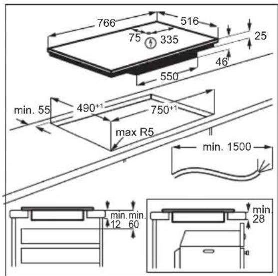 AEG IKE84471XB - Surinkimas - 2