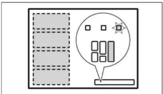 AEG IKE84471XB - FlexiBridge Max Bridge mode (Maximale overbrugging) - 1