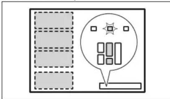 AEG IKE84471XB - FlexiBridge Režim velkéhospojení varních zón - 1