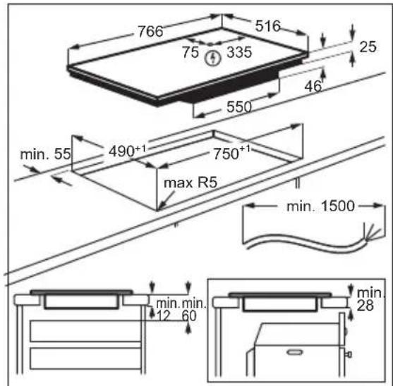 AEG IKE84471XB - Monteirimine - 2