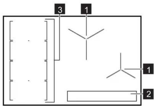 AEG IKE84471XB - Aranjarea suprafetei de gàtire - 1