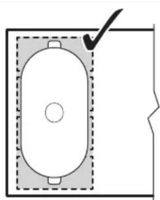 AEG IKE84471XB - Σωσή θέση μαγερικόν σκεύους: - 1