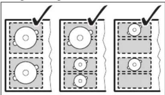 AEG IKE84471XB - FlexiBridge Standardrežiim - 2