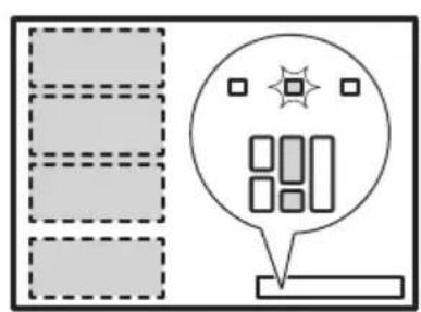 AEG IKE84471XB - FlexiBridge Mode Big Bridge - 1