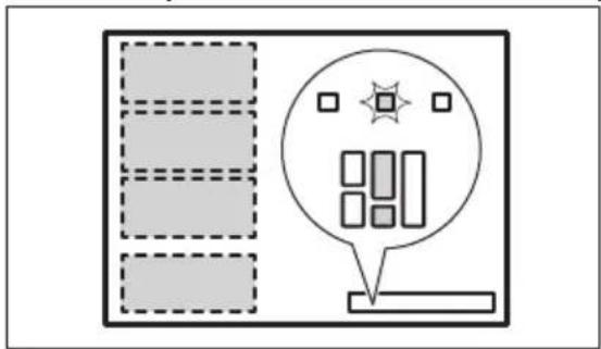 AEG IKE84471XB - FlexiBridge Regjimi "Big Bridge" - 1
