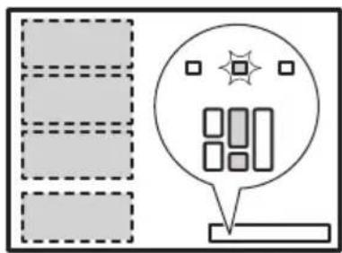 AEG IKE84471XB - FlexiBridge Standardni način - 2