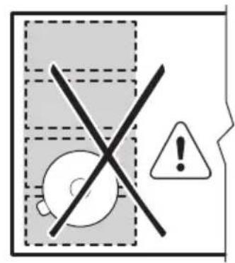 AEG IKE84471XB - Netinkama prikaistuviu padetis: - 1