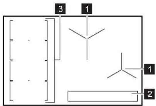 AEG IKE84471XB - Fözöfelület elrendezese - 1