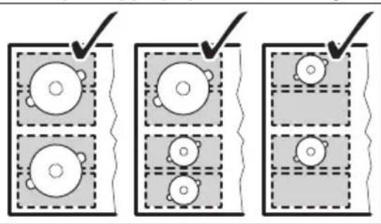 AEG IKE84471XB - Σωσή θέση μαγερικόν σκεύους: - 1