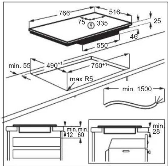 AEG IKE84471XB - Aufbau - 2