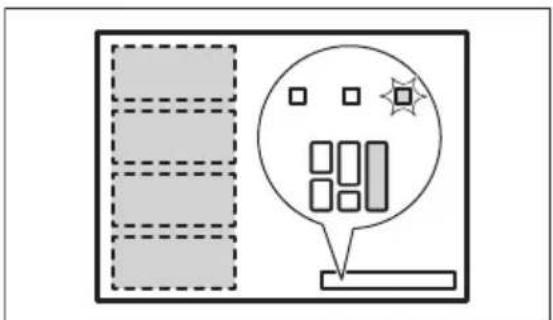 AEG IKE84471XB - FlexiBridge Max Bridge üzemmod - 1