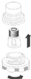 INVENTUM VFG6034WGRVS - REPLACING THE OVEN LIGHT BULB - 1