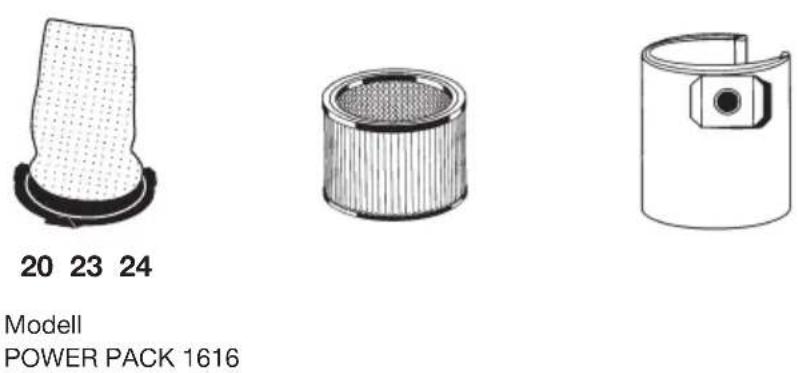 THOMAS Power Pack 1630 - Geräteabbildung · Appliance diagram · Schéma de l'appareil · Apparaatafbeelding · Ilustra ci ones del aparato Ilustração do aparelho · A készülék és tartozékai · Aletin Tanhmi · Rysunek odkurzacza · Иобрахеньприбopa - 5