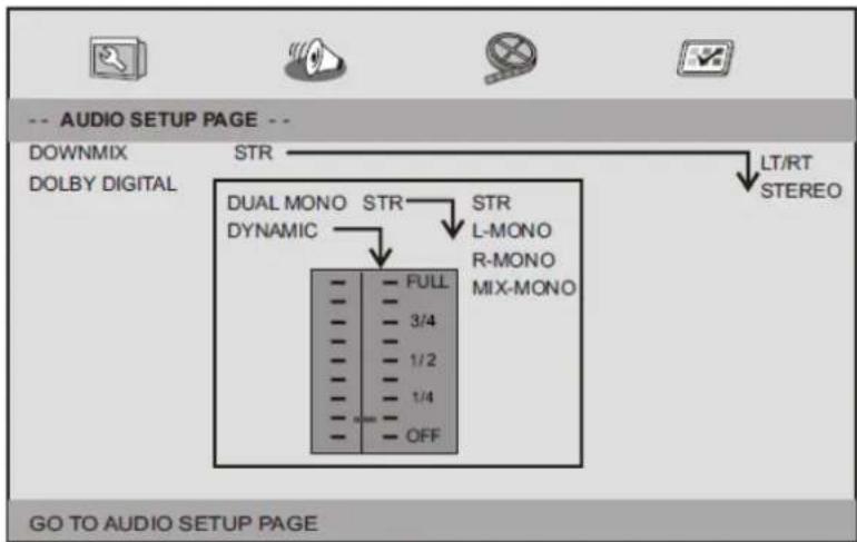 LENCO DVP710 - Pagina audio-installingen - 1