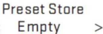 LENCO DAR070 - To store a station in a preset memory - 1