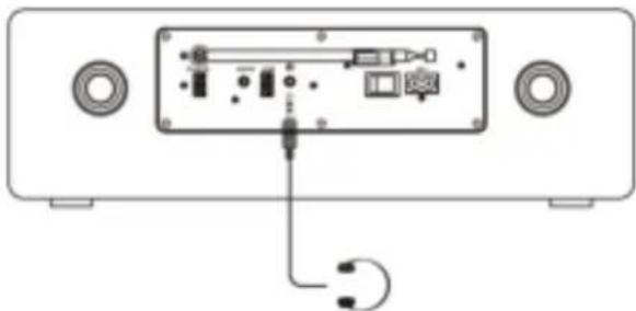 LENCO DAR070 - Aansluiting koptelefoo - 1