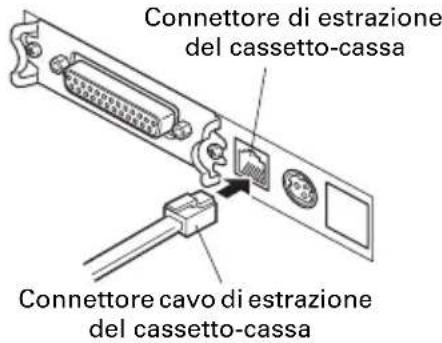 CITIZEN CTS651II - Collegamento del cassetto-cassa - 1