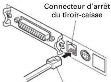 CITIZEN CTS651II - Branchement du tiroir-caisse - 1