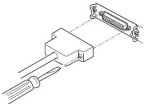 CITIZEN CTS651II - Conexión de los cables de interfaz - 1