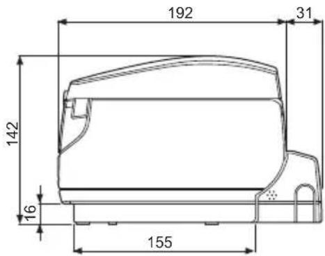 CITIZEN CTS651II - External Views and Dimensions - 3
