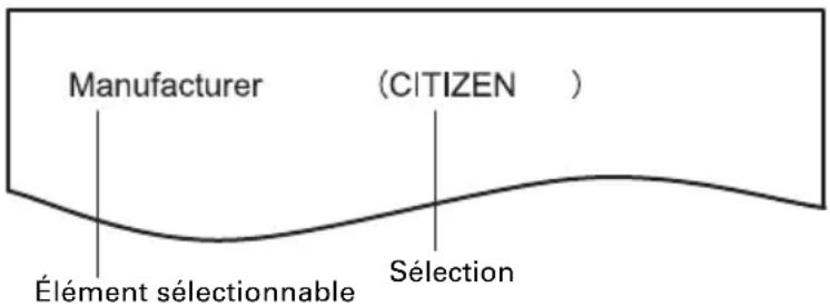 CITIZEN CTS651II - Mode Quick setting - 1