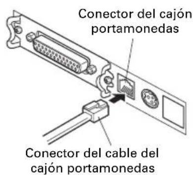 CITIZEN CTS651II - Conexión del cajón portamonedas - 1