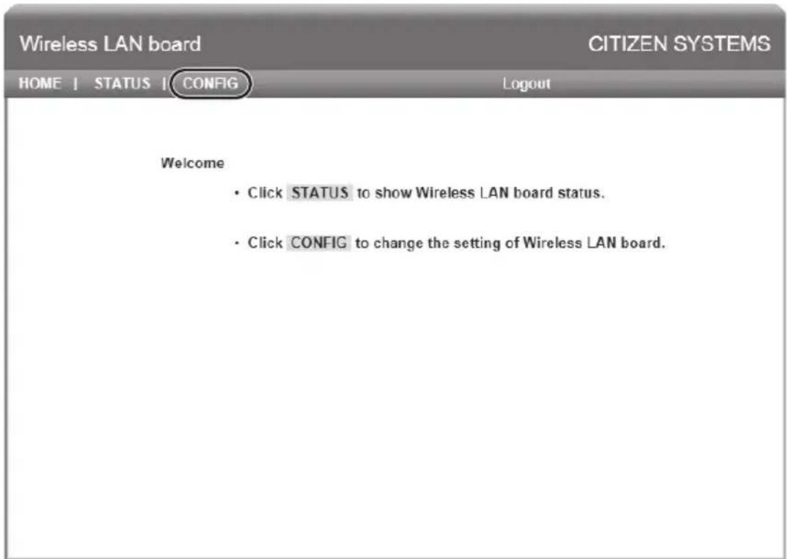 CITIZEN CTS651II - HOME Screen - 1