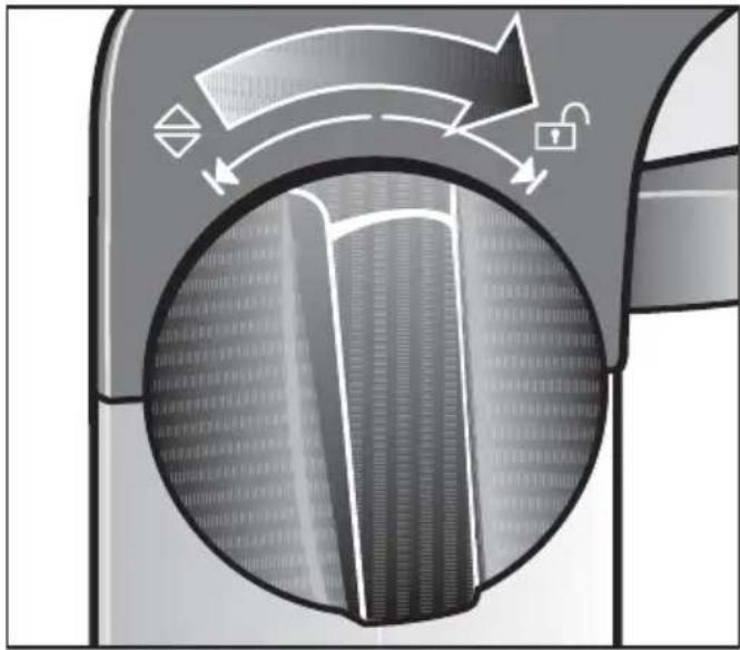MIELE FashionMaster B 3847 - Replier la table de repassage - 1