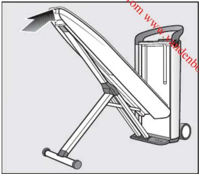 MIELE FashionMaster B 3847 - Replier la table de repassage - 3