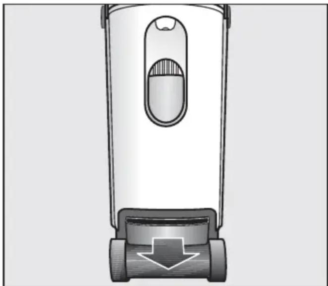 MIELE FashionMaster B 3847 - Vider le bac - 1