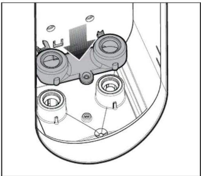 MIELE FashionMaster B 3847 - Positionner le filtre à eau - 1