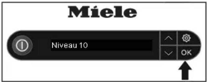 MIELE FashionMaster B 3847 - Régler le niveau de dureté de l'eau - 3