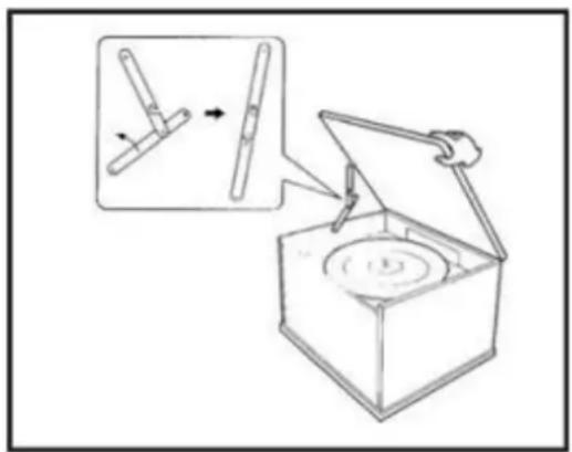 TECHNAXX TX103 - Zavřené víka gramofonu - 1