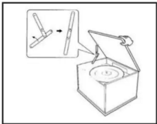 TECHNAXX TX103 - Fermer le couvercle du tourne-disque - 1