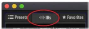 LINE 6 Helix LT - Charger des réponses impulsionnelles dans I' Helix LT - 1