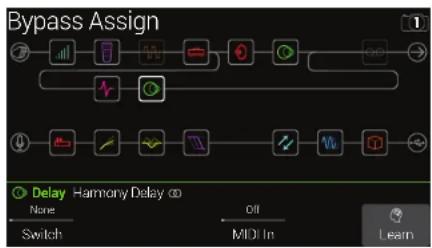 LINE 6 Helix LT - Assignnation Bypass manuelle - 1