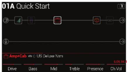 LINE 6 Helix LT - Selection de presets et de Setlists - 4