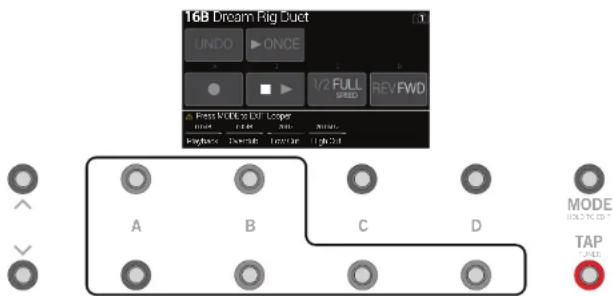 LINE 6 Helix LT - Utiliser le 6 Switch Looper - 1