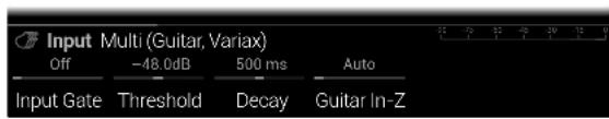 LINE 6 Helix LT - Vumêtes de réduction de gain - 2