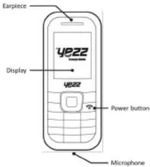 YEZZ Andy 4EI2 - Phone layout - 1